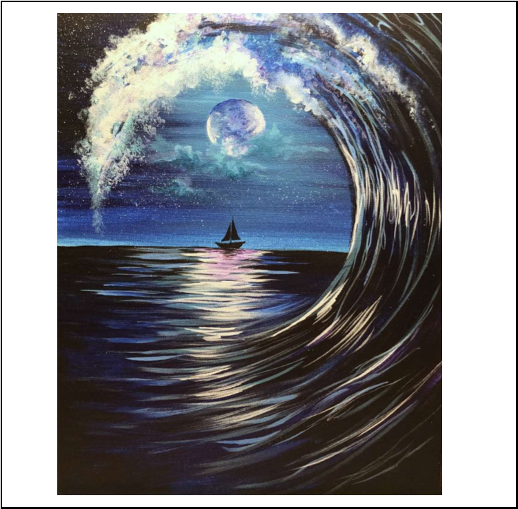 Moonlit Wave